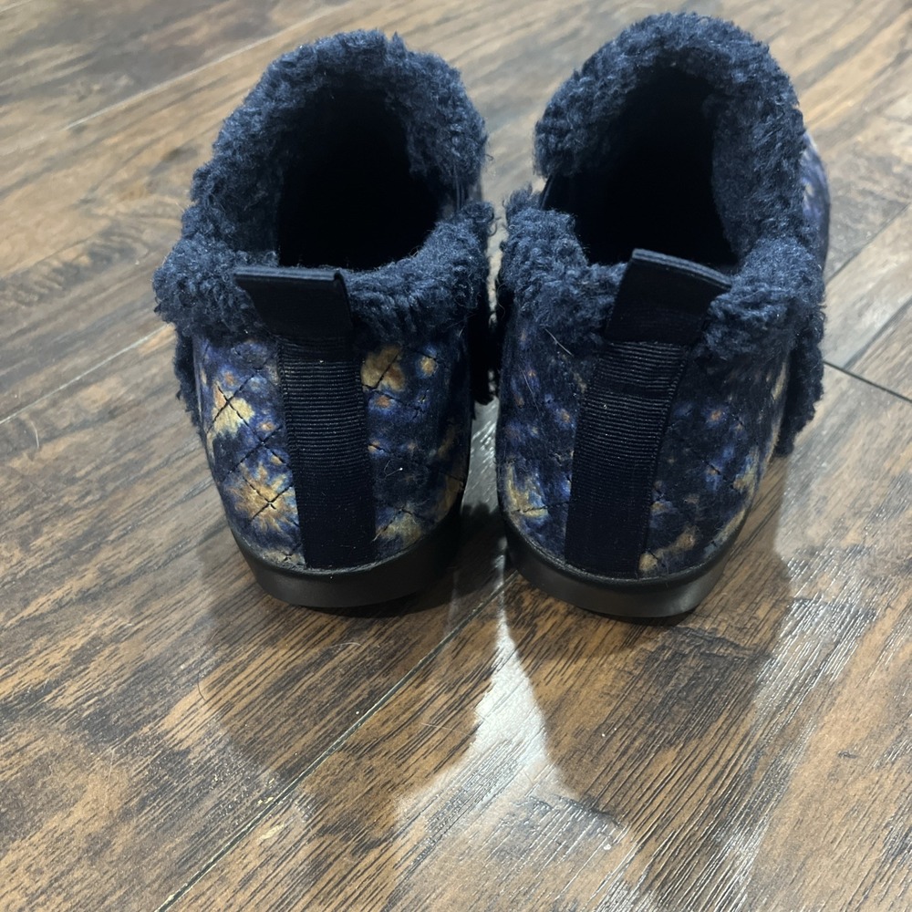 Alegria Blue Quilted Slip On Comfort Shoes Women's Size 10 Indoor Outdoor - Picture 4 of 8